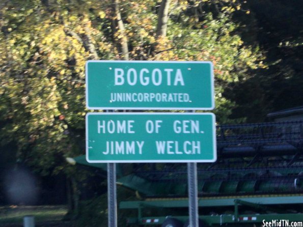 Bogota Sign