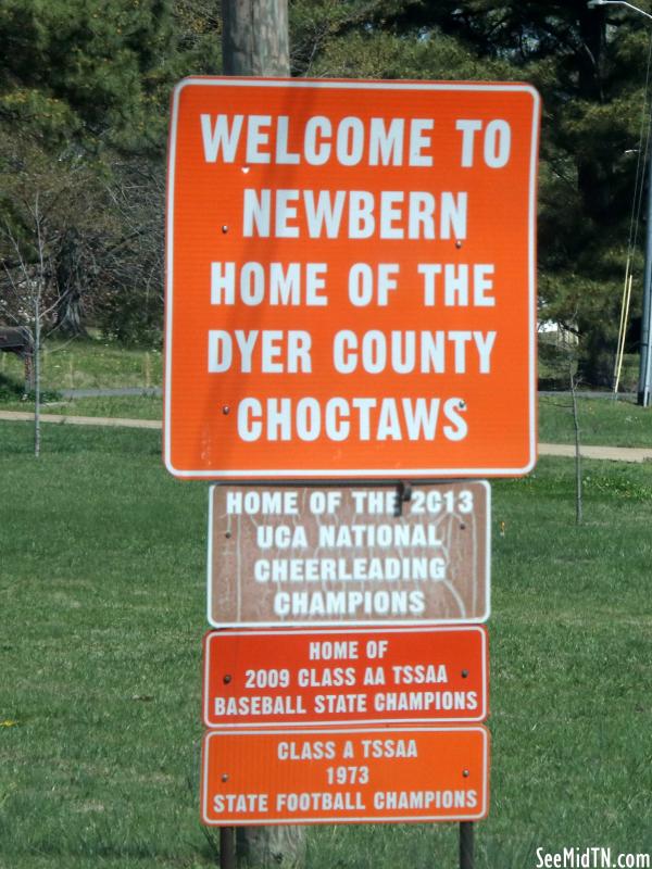 Newbern Welcome Sign