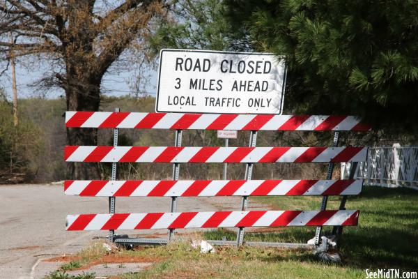US51 Road Closed Ahead