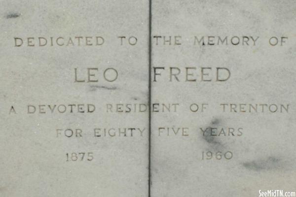 Leo Freed Monument