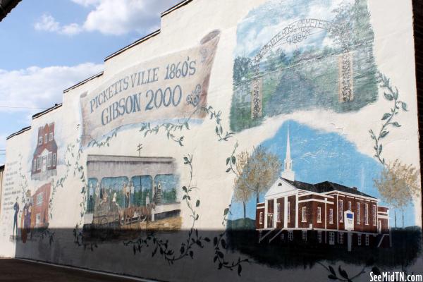 Gibson: Pickettsville 1860s Mural