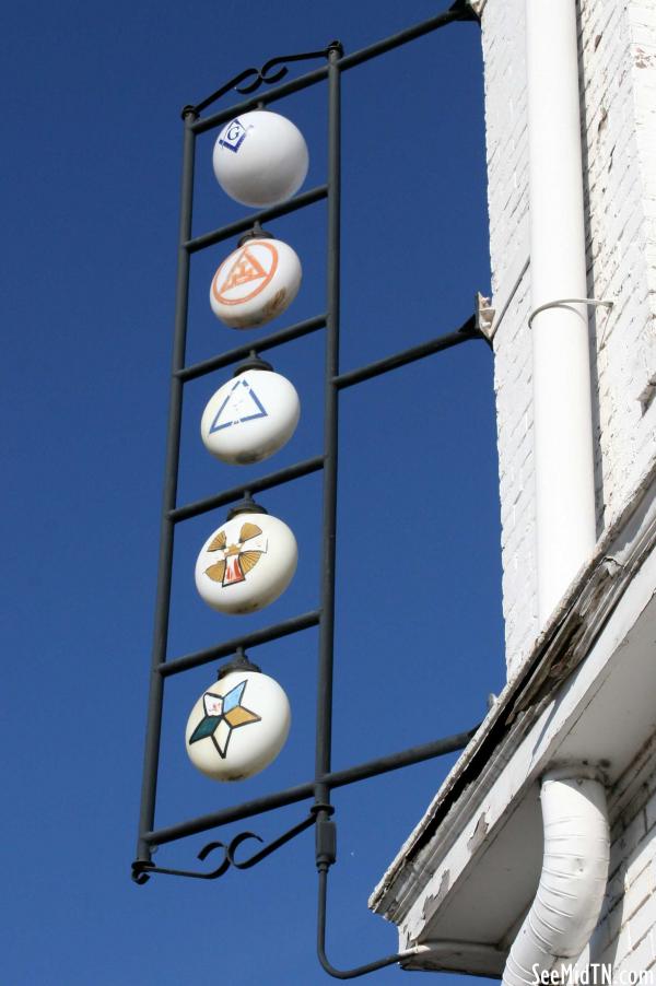 Masonic Building Sign