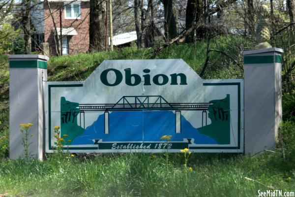 Obion Sign