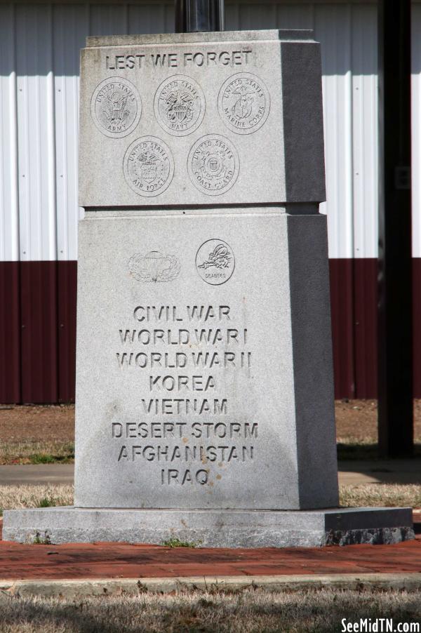 Obion War memorial