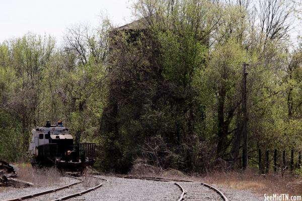 Obion: The last steam train water tank in Tennessee