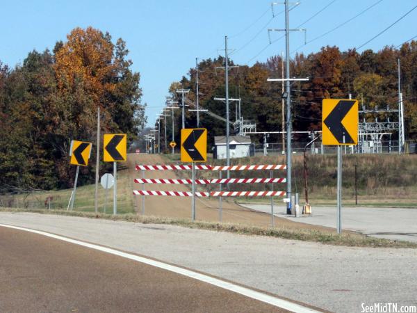 Sharon: bypassed old highway