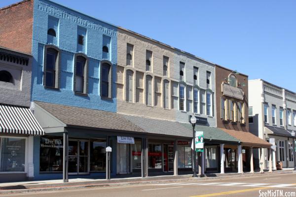 Martin Storefronts along Lindell St.