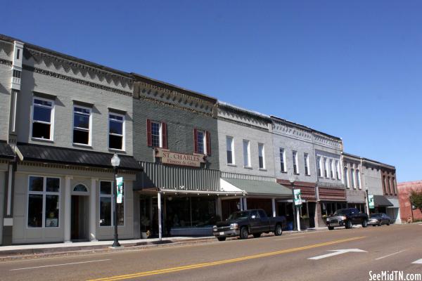 Martin Storefronts along Lindell St.
