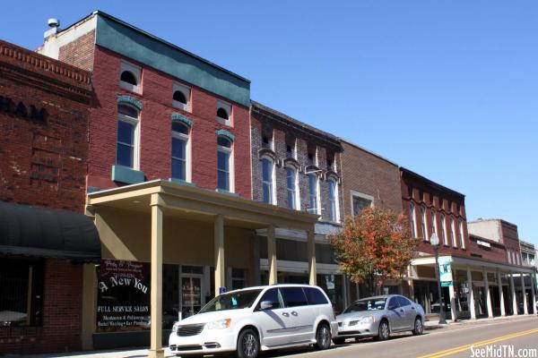 Martin Storefronts along Lindell St.
