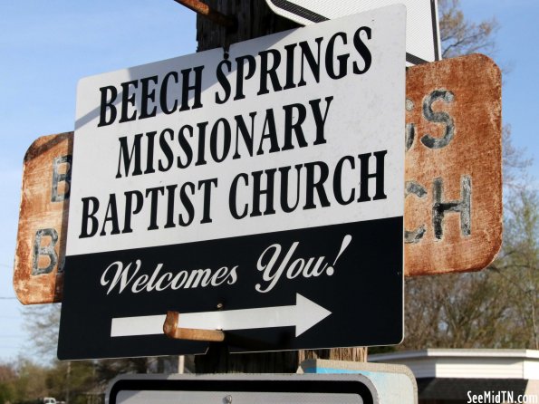 Gleason: New Sign covers old sign