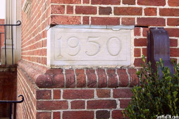 Courthouse 1950 Cornerstone