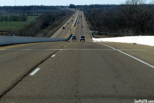 US64 View West from Tennessee River Bridge