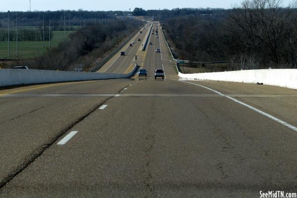 US64 View West from Tennessee River Bridge