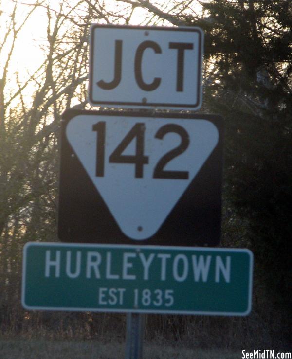 Hurleytown along highway TN142