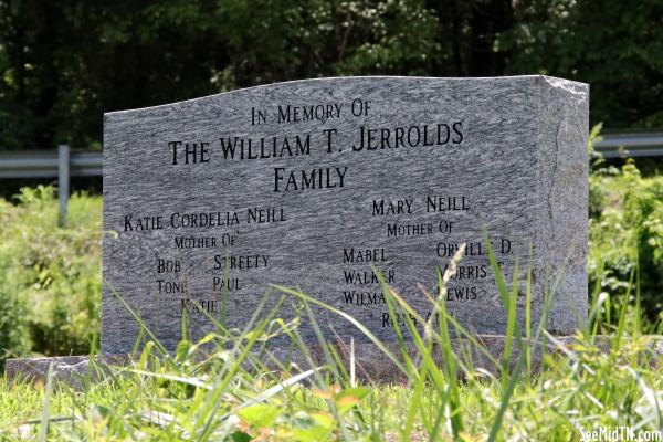 Burnt Church - Jerrolds Family Monument