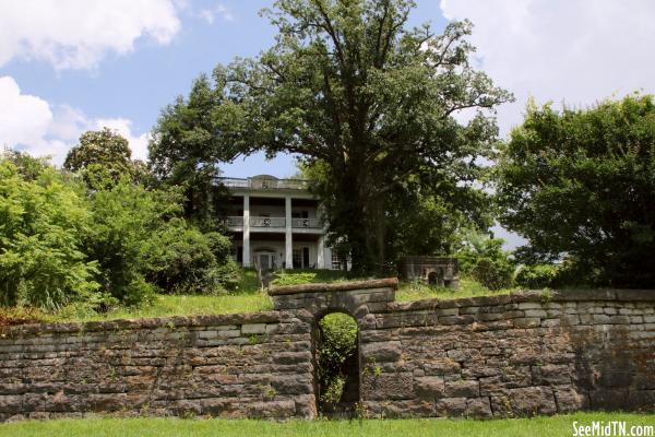 Cherry Mansion and Wall