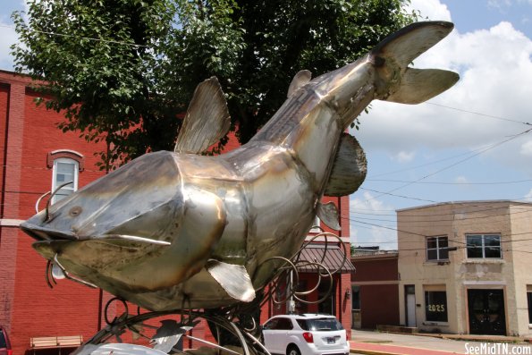 Catfish Capital of the World Art Detail