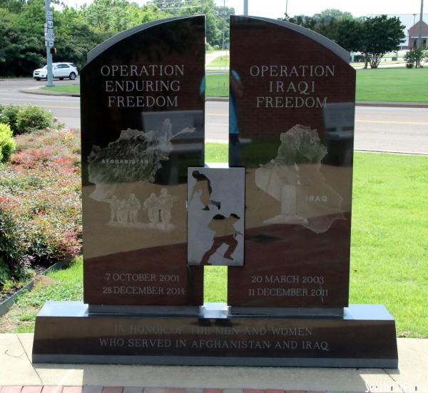 Savannah Veterans' Park: Enduring Freedom & Iraqi Freedom