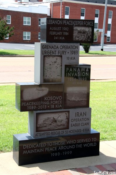 Savannah Veterans' Park: Those who Maintain Peace