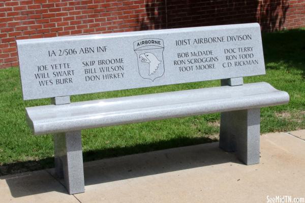 Savannah Veterans' Park: 101st Airborne Division