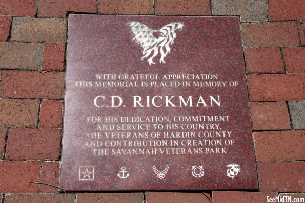 Savannah Veterans' Park: C.D. Rickman