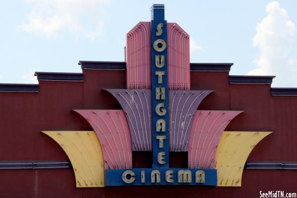 Southgate Cinema neon sign
